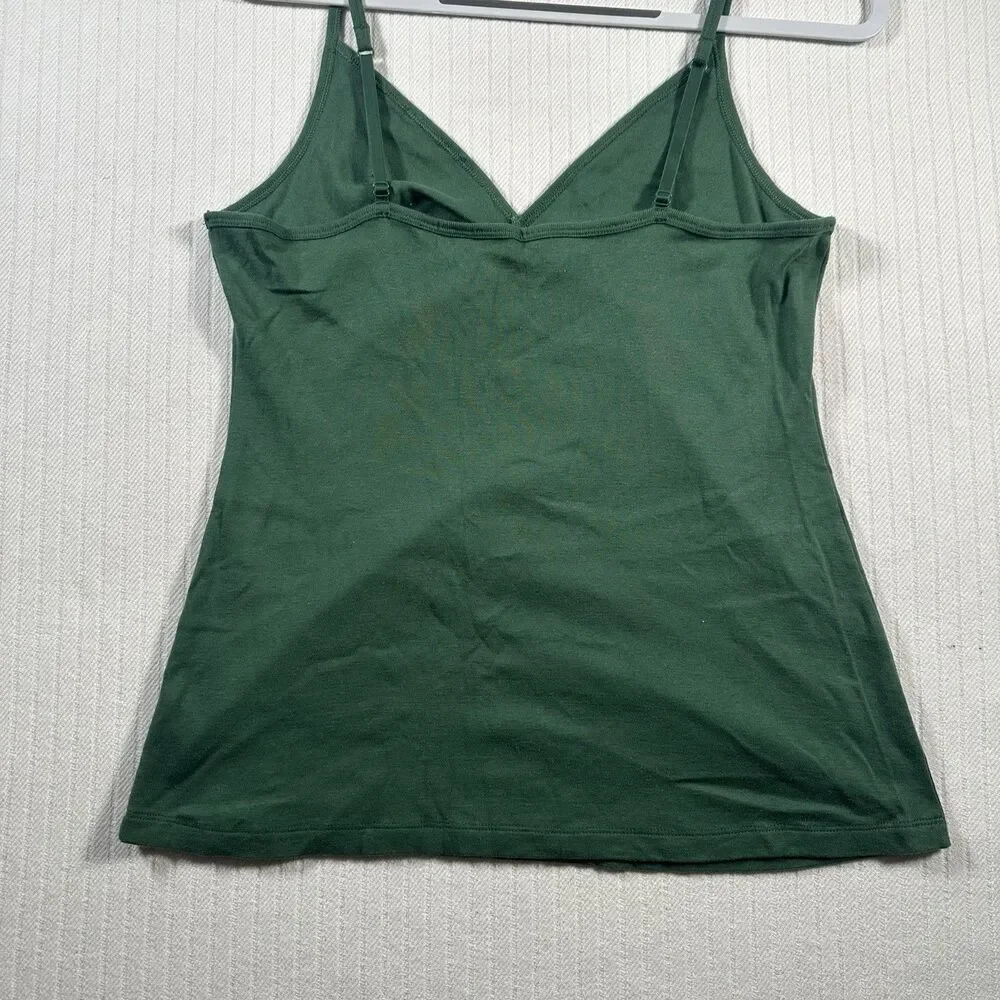 Victoria’s Secret Women’s Green Cami Tank Top Size Large Adjustable Straps